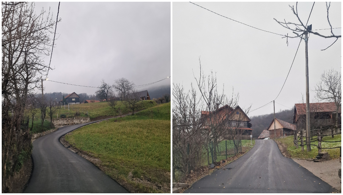 U TIJEKU JE MODERNIZACIJA CESTA: Asfaltirana dionica Mucaki – Hreni u Slanom Potoku